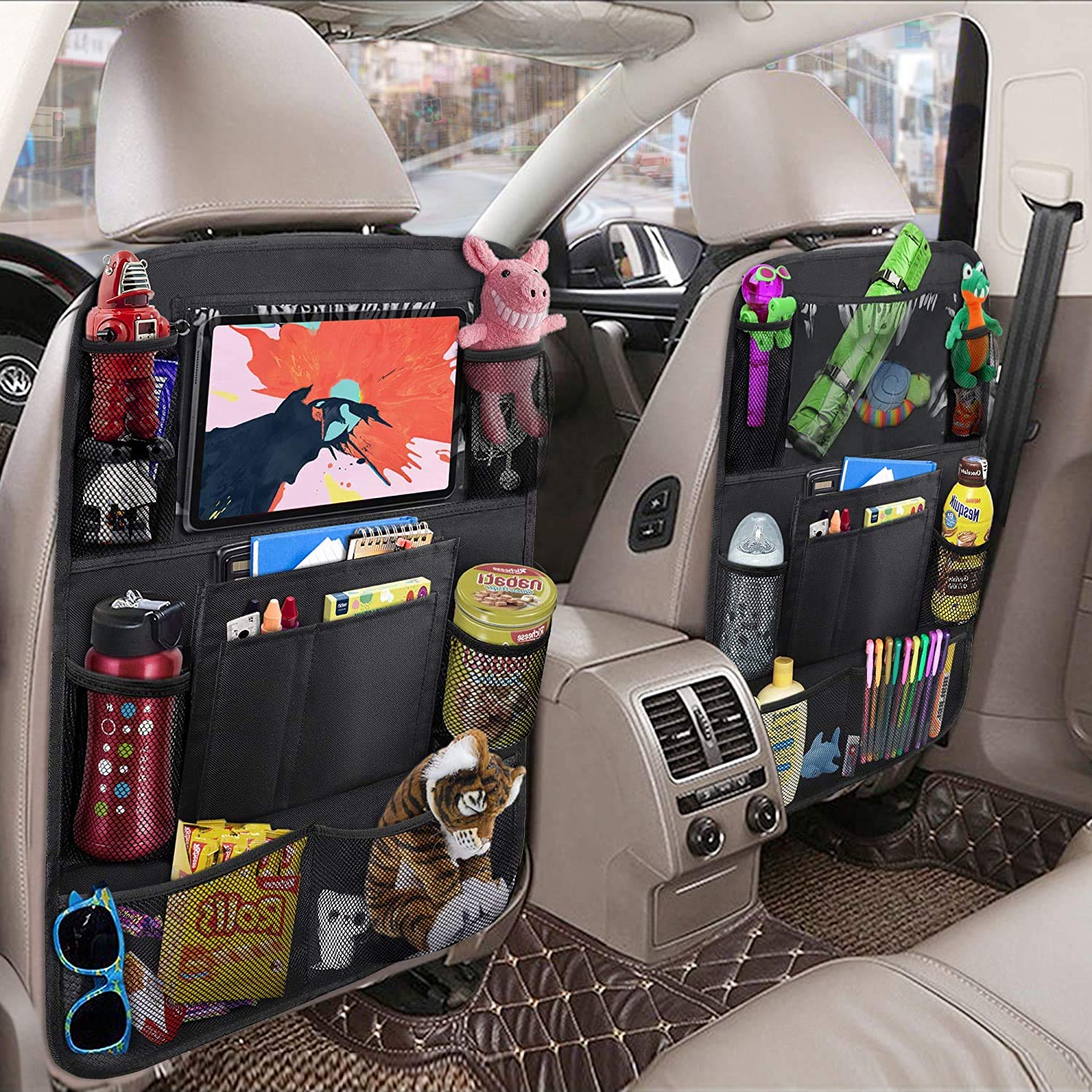 ULEEKA tablet pocket viewer supports up to 10-inch tablets for easy viewing.