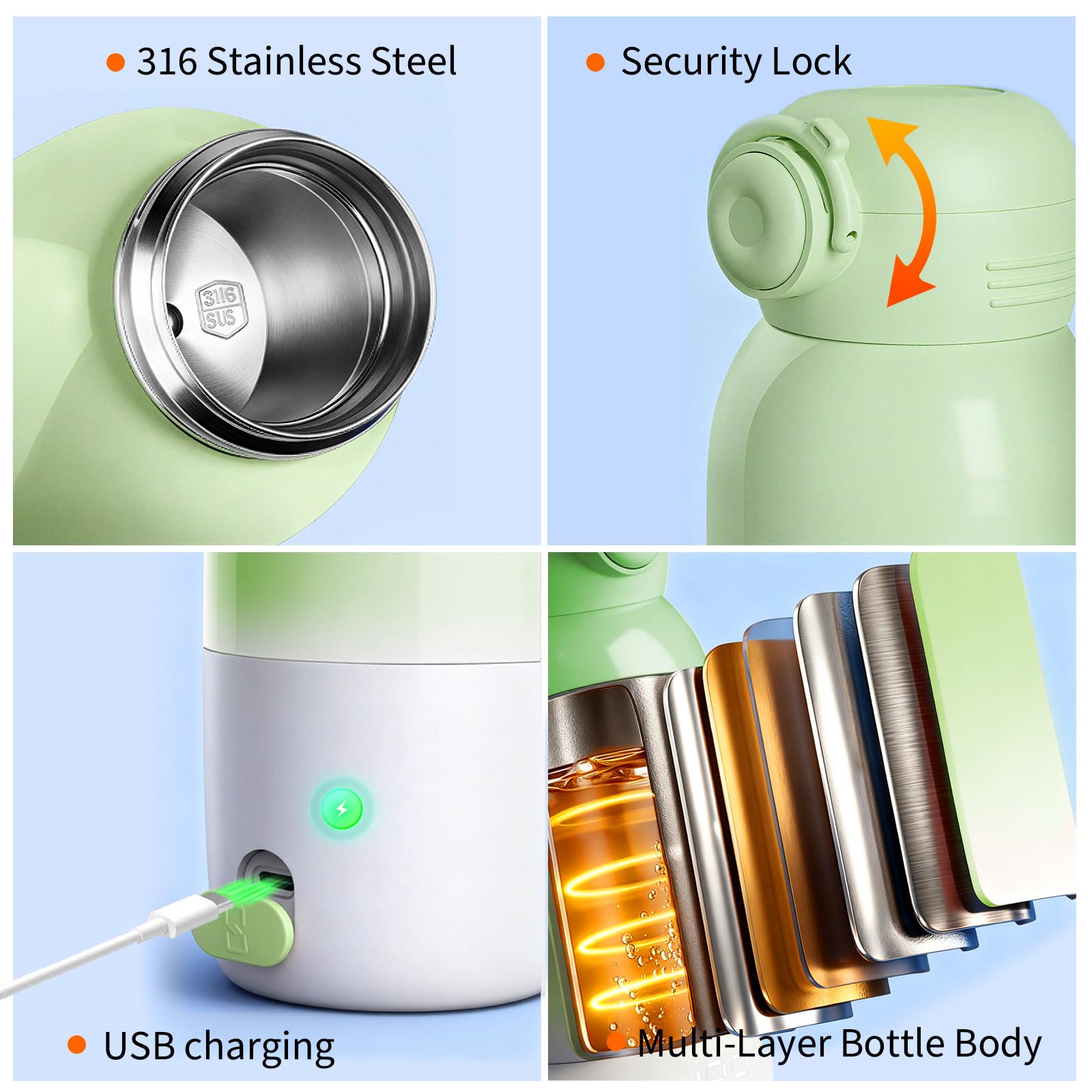 Umakep heats breast milk safely to ideal temp while traveling