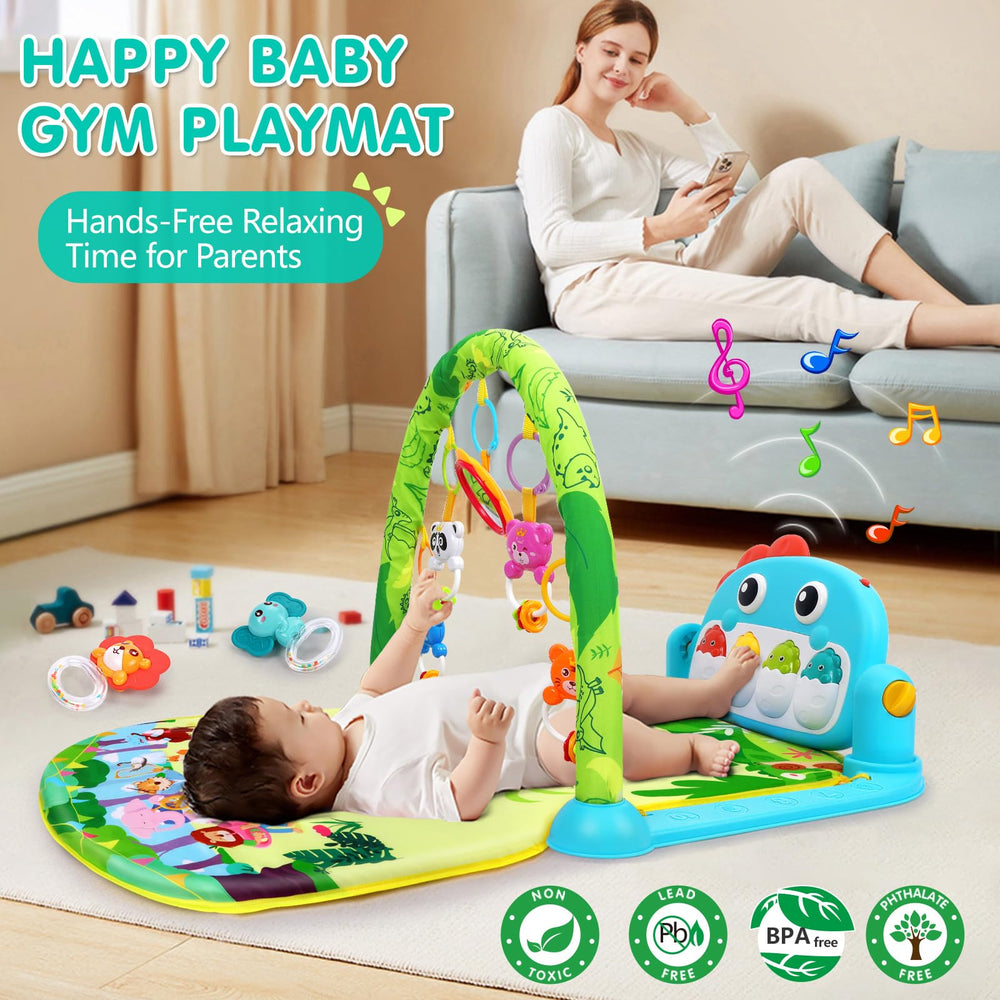 UMIKU dinosaur teething toys for early comfort and grip