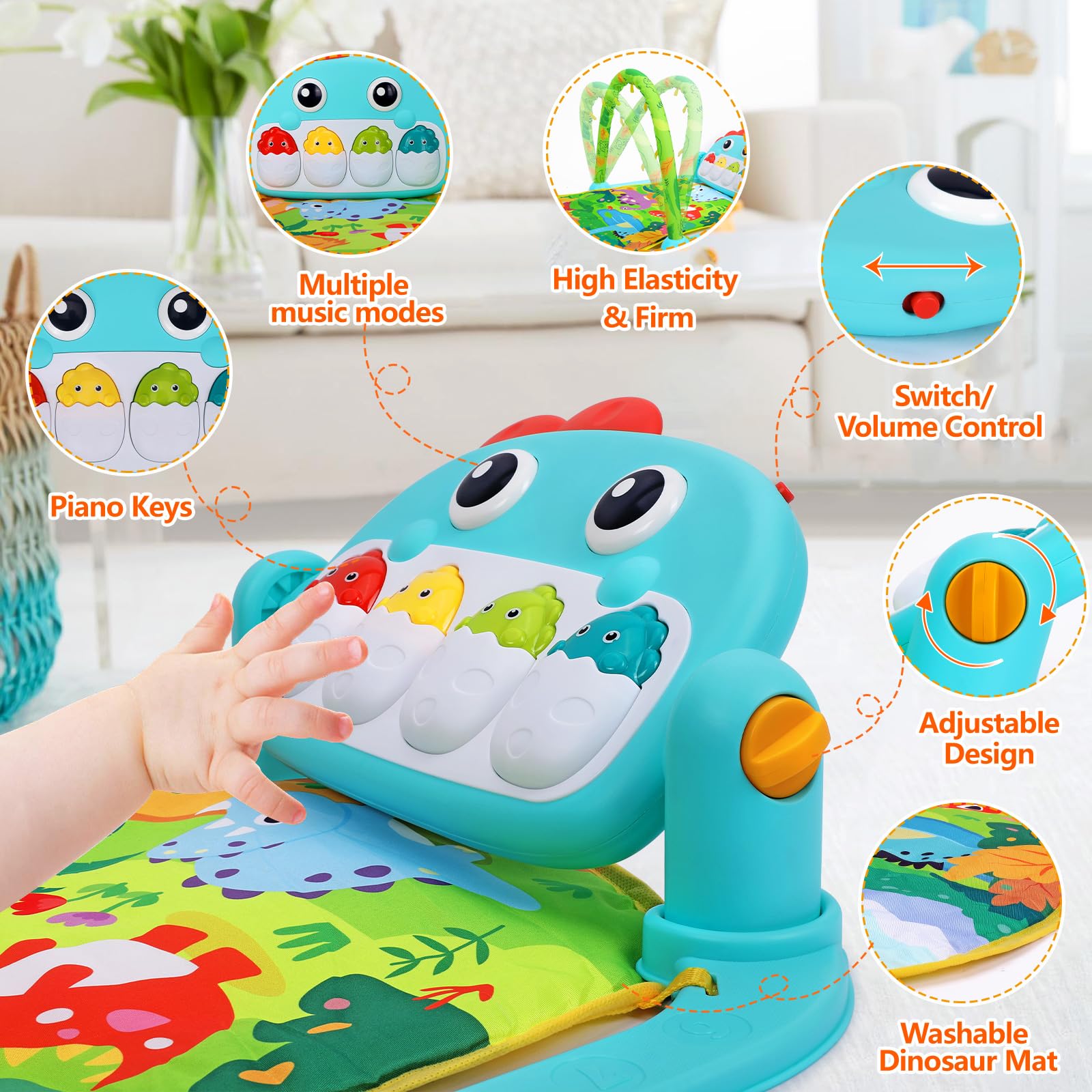 UMIKU foldable travel-ready mat for on-the-go use