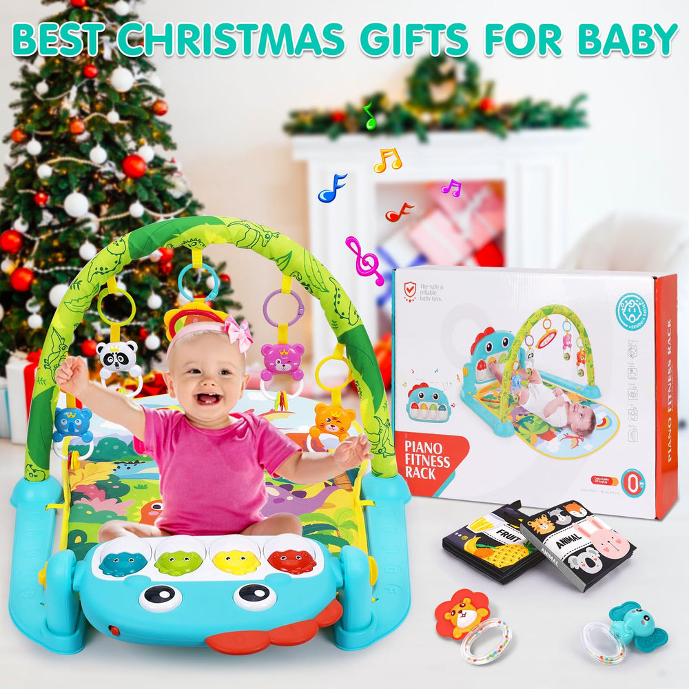 UMIKU soft, washable tummy time mat for comfortable play