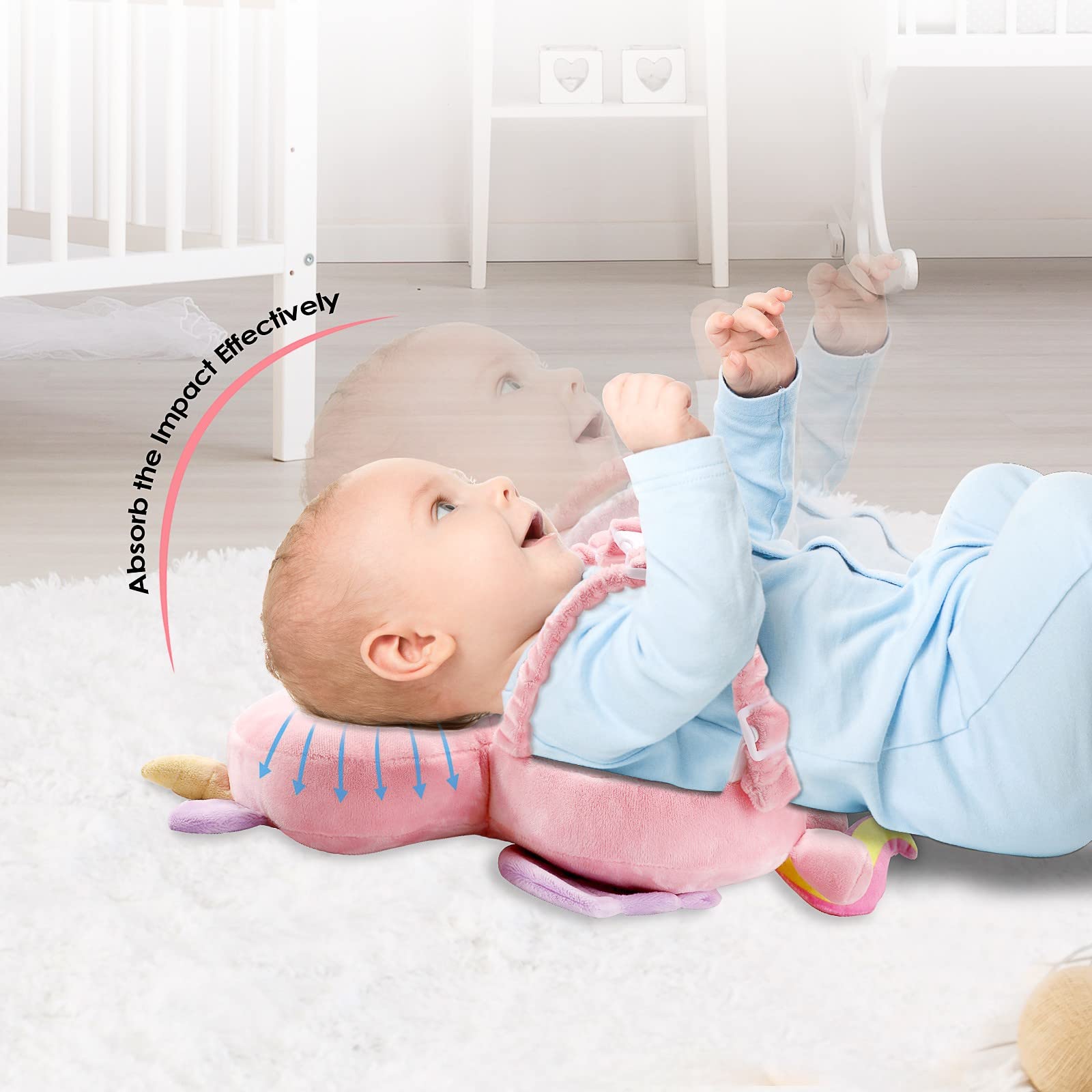 Umtiti adjustable plush straps ensure secure, comfortable wear
