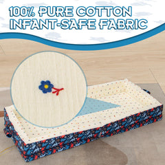 Umoving washable cover enables quick cleanup after spills.