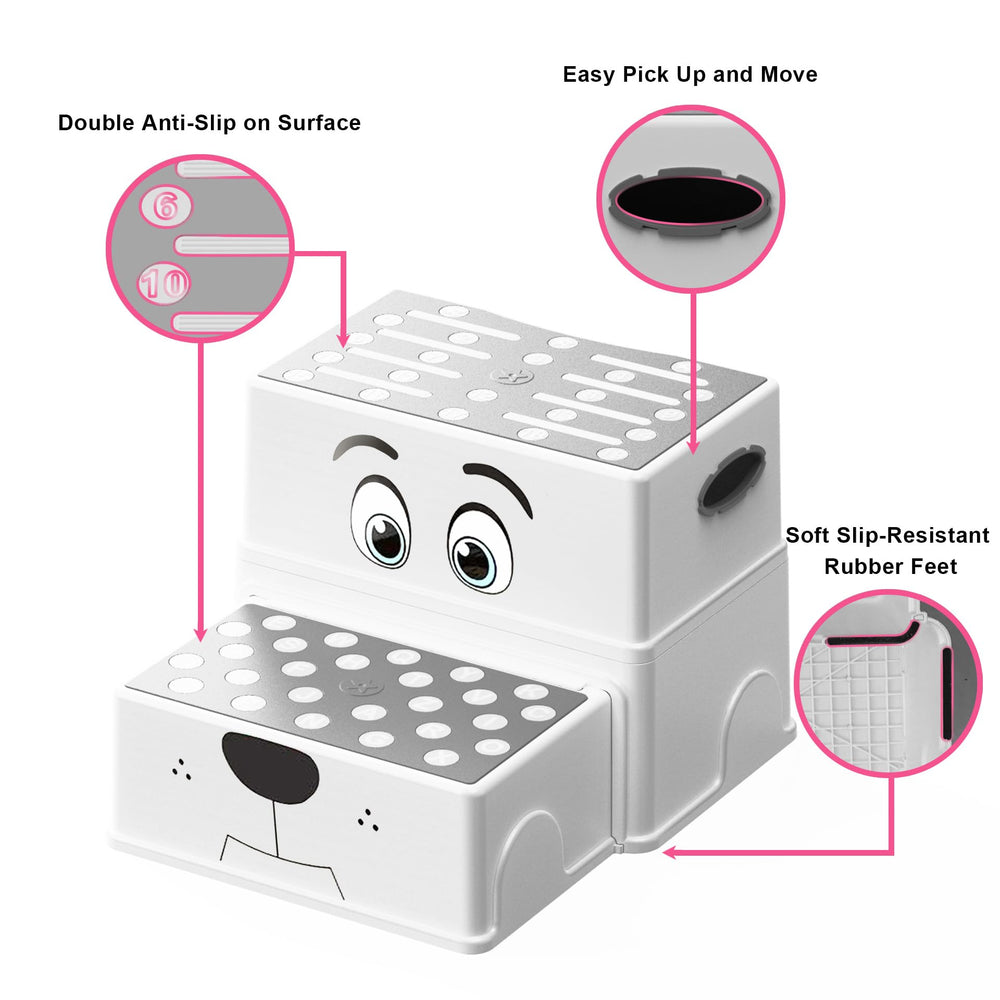 Includes bonus duck bath toys for playtimes and routines.
