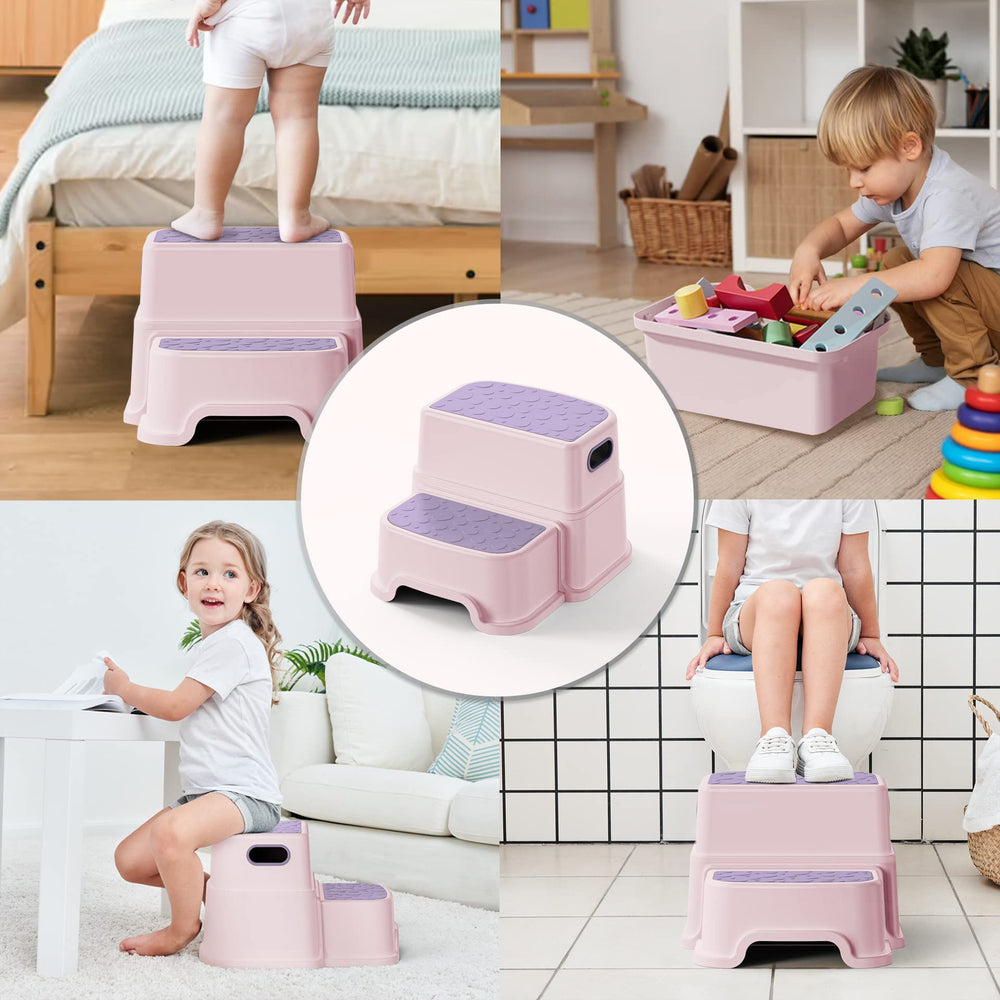 UNCLE WU step stool easy to wipe clean after use.