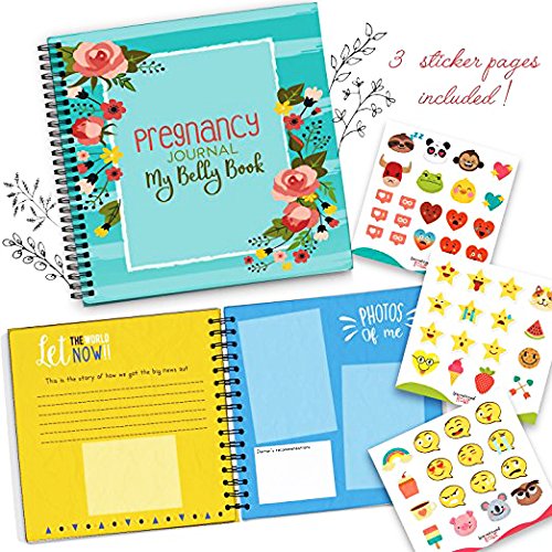 Hardcover binding of Unconditional ROSIE My Belly Book provides sturdy memory protection