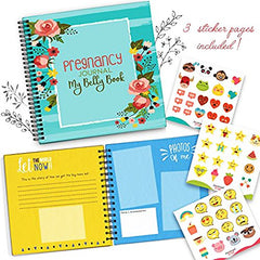 Hardcover binding of Unconditional ROSIE My Belly Book provides sturdy memory protection