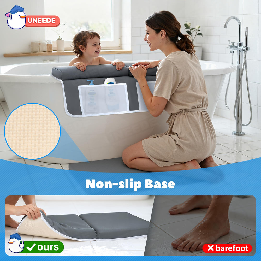 UNEEDE baby bath kneeler gift-ready for baby showers and birthdays