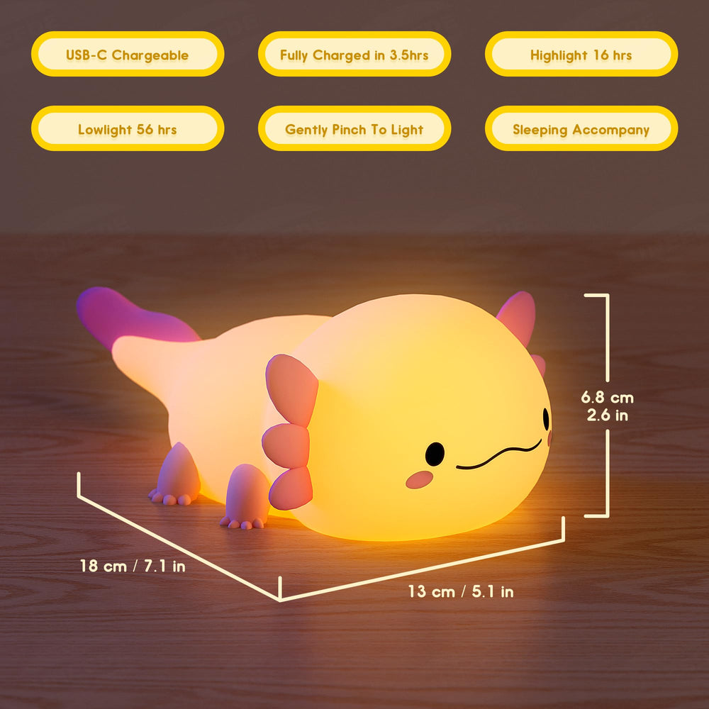 UNEEDE BPA-free silicone night light prioritizes safe, kid-friendly design.