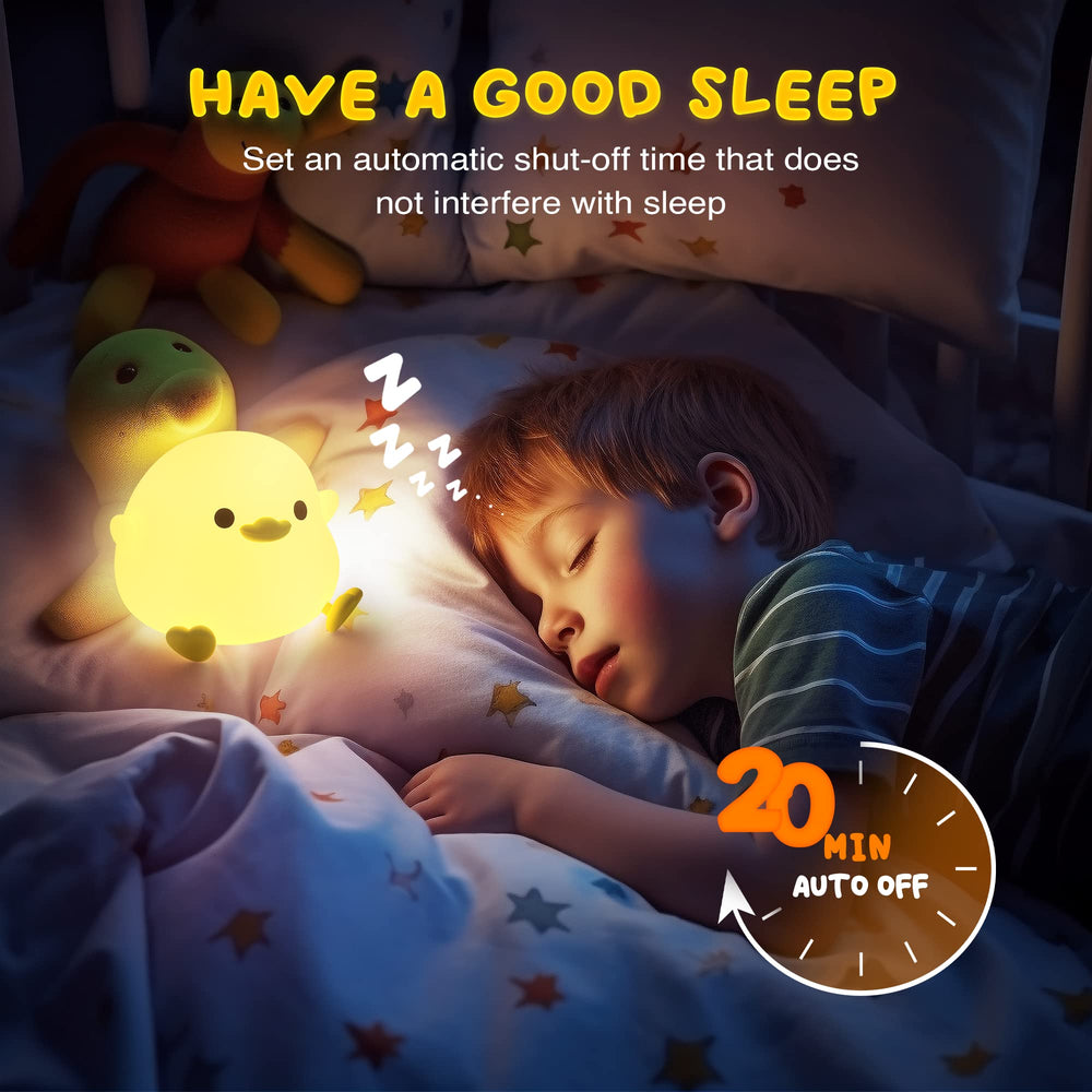 UNEEDE portable night light suitable for dorm decor and travel.