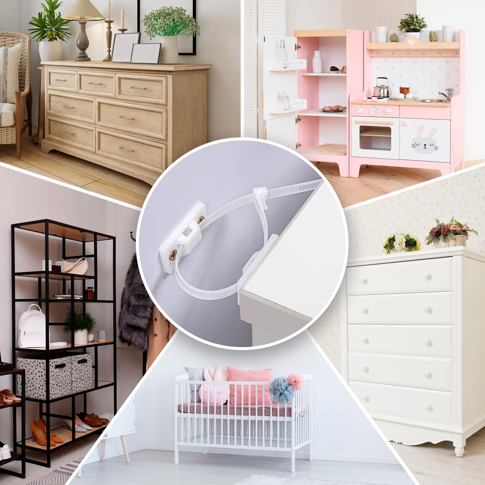 Unichild safeguarding homes with kid and pet-friendly anchoring.