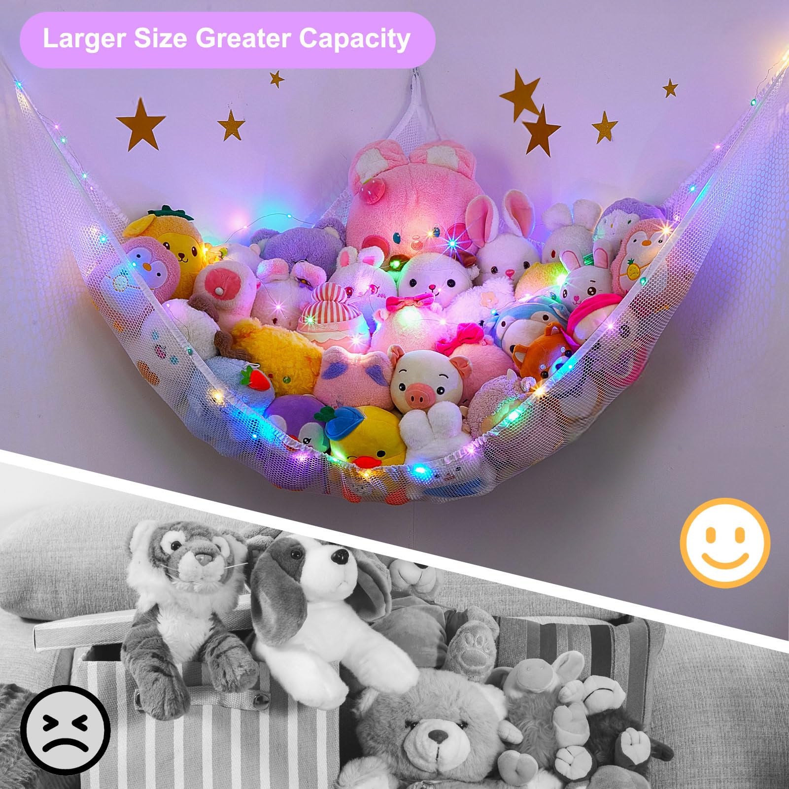 Unicorn Castle corner space-saving design saves room in small kids' rooms.