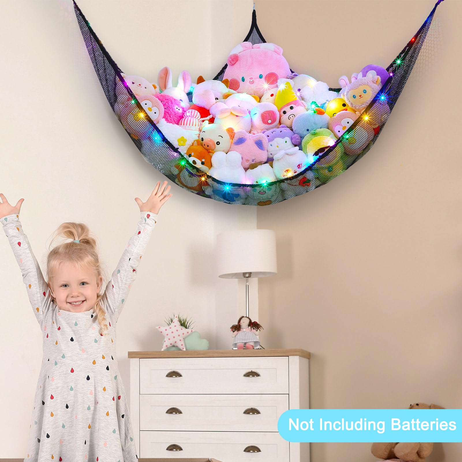 Unicorn Castle corner-storage design saves space in small rooms.