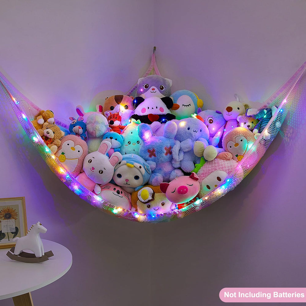 Unicorn Castle corner triangle design saves space in nursery.