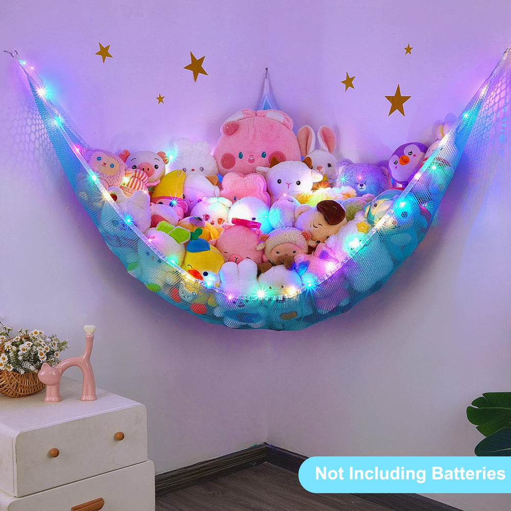 Unicorn Castle easy-install hanging hooks simplify setup and organization