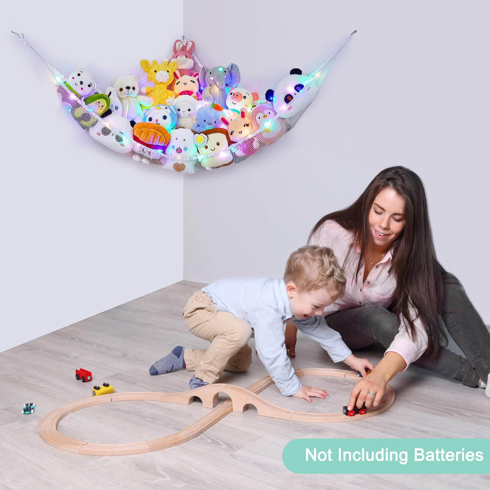 Unicorn Castle large capacity 51x51x61 inch hammock for big collections.