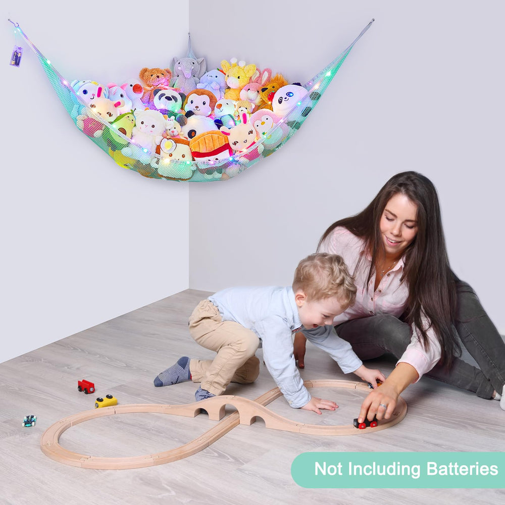 Unicorn Castle large capacity fits many plush toys.