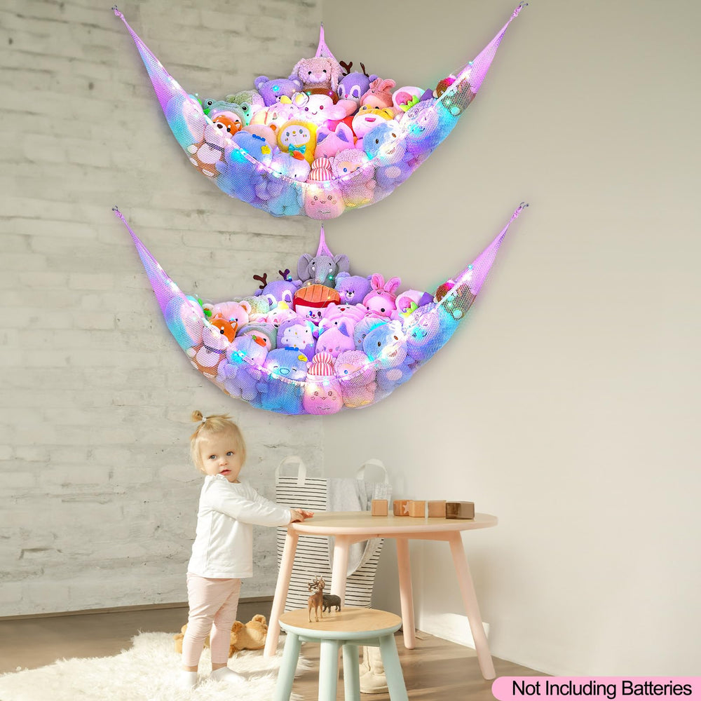 Unicorn Castle LED light string adds cozy glow to play area