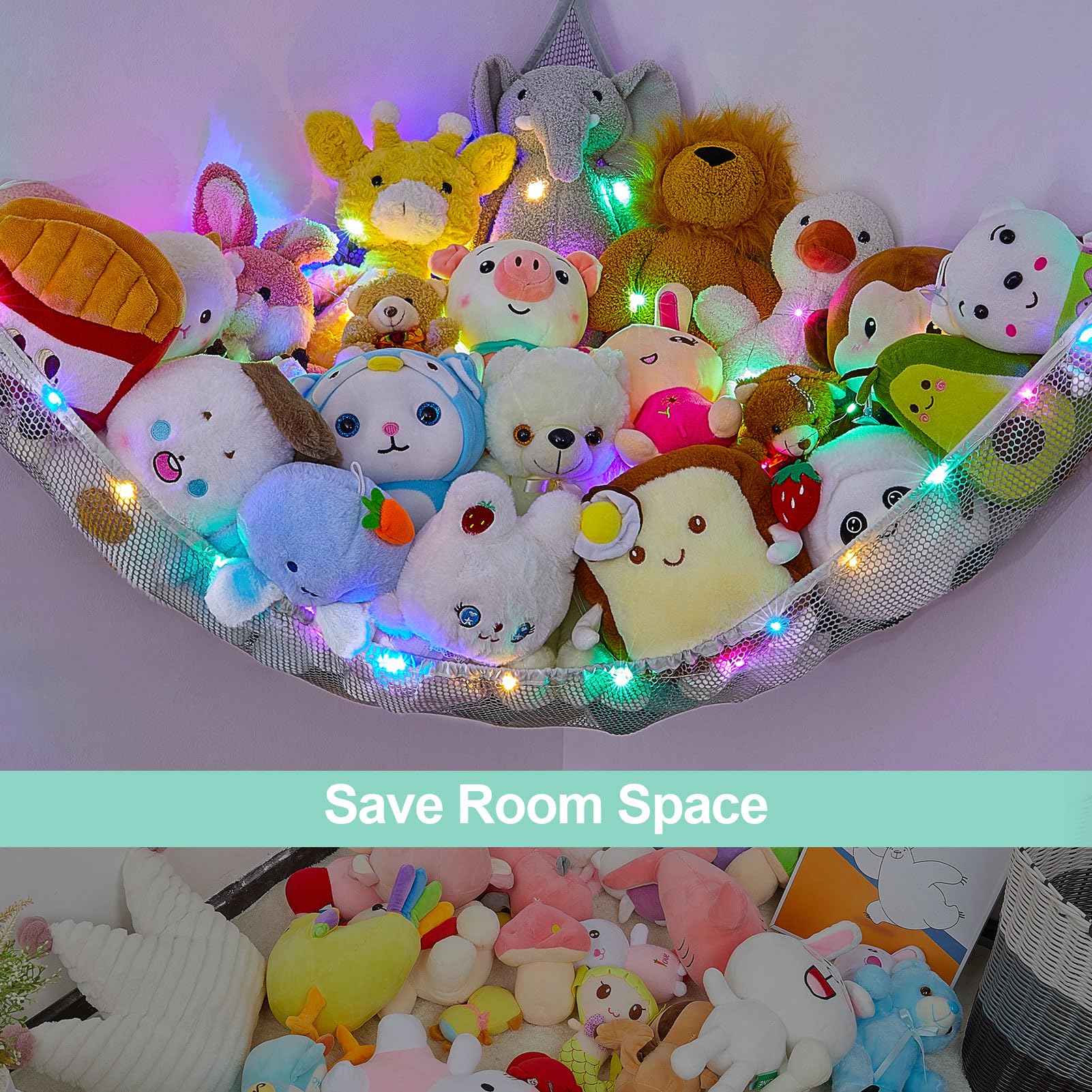 Unicorn Castle nursery hook installation kit enables easy wall mounting.