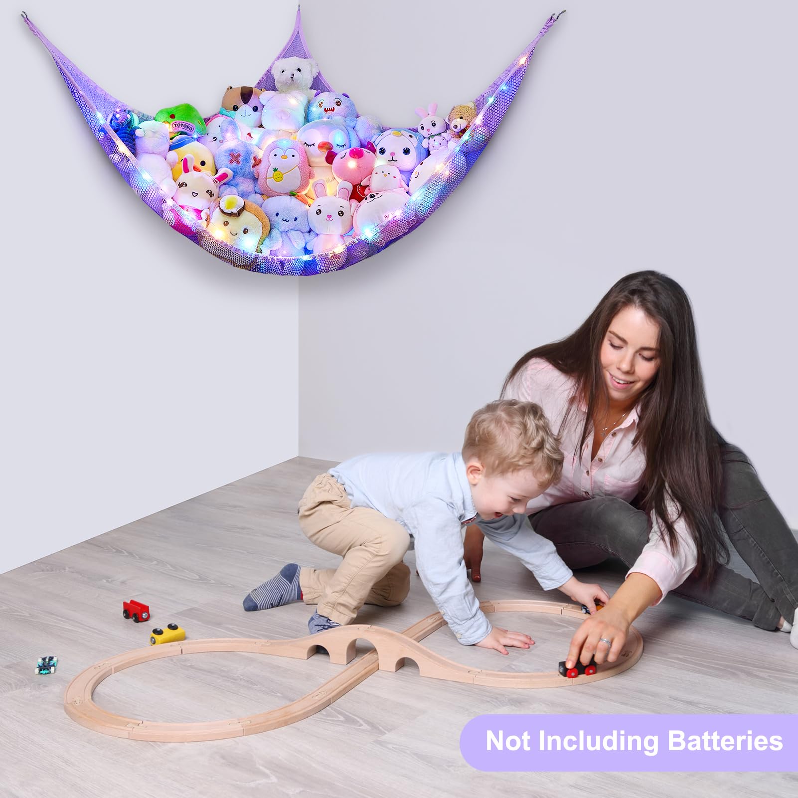 Unicorn Castle pack-of-2 hammocks, ready for quick room refresh and organization.