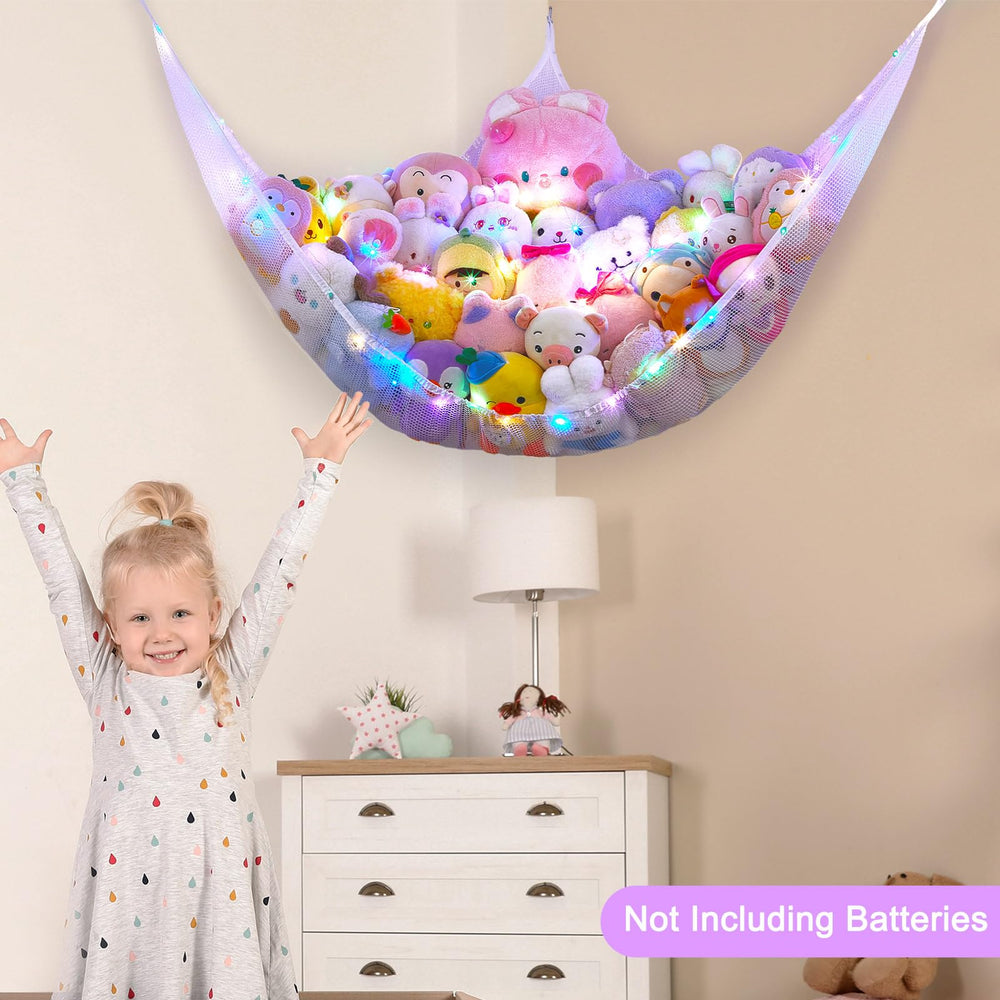 Unicorn Castle XLarge frame expands to generous plush storage.