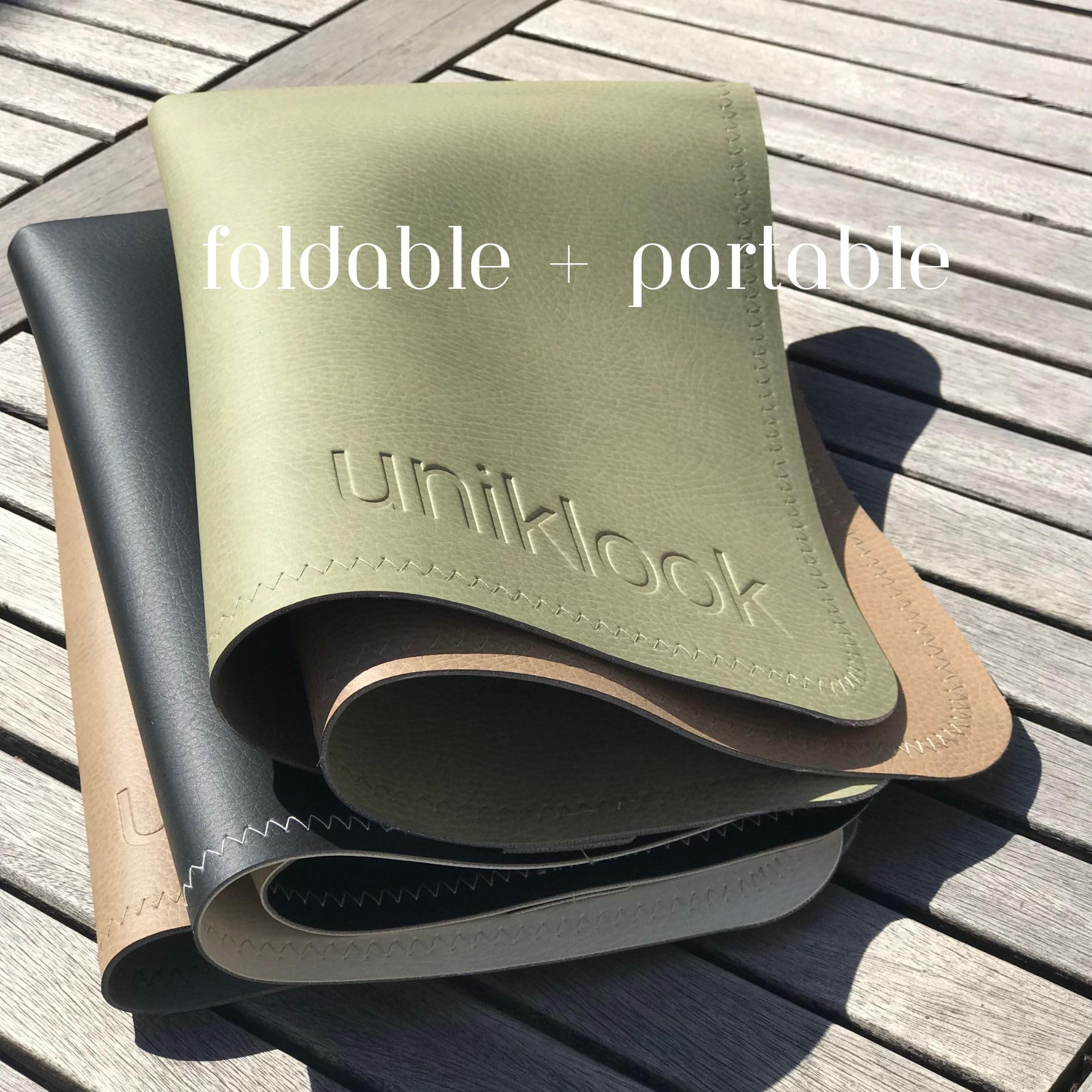 Uniklook 16x30 inch pad provides generous space for quick changes.