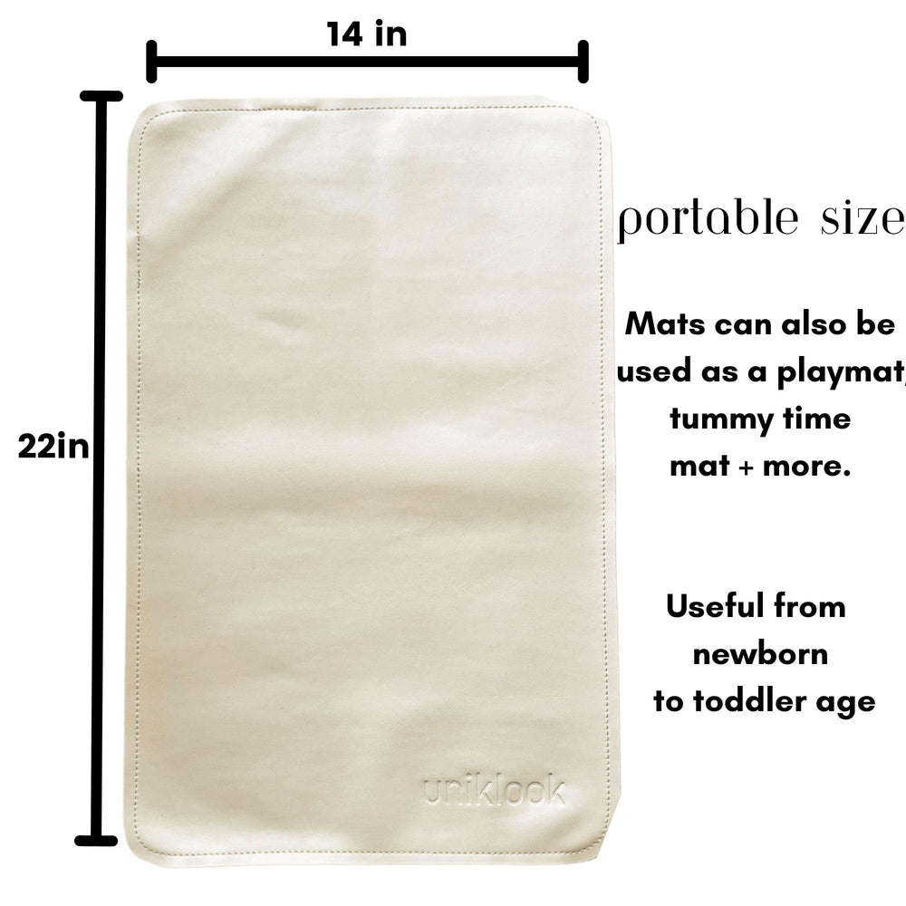 UNIKLOOK foldable travel changing pad for compact carry in bags.