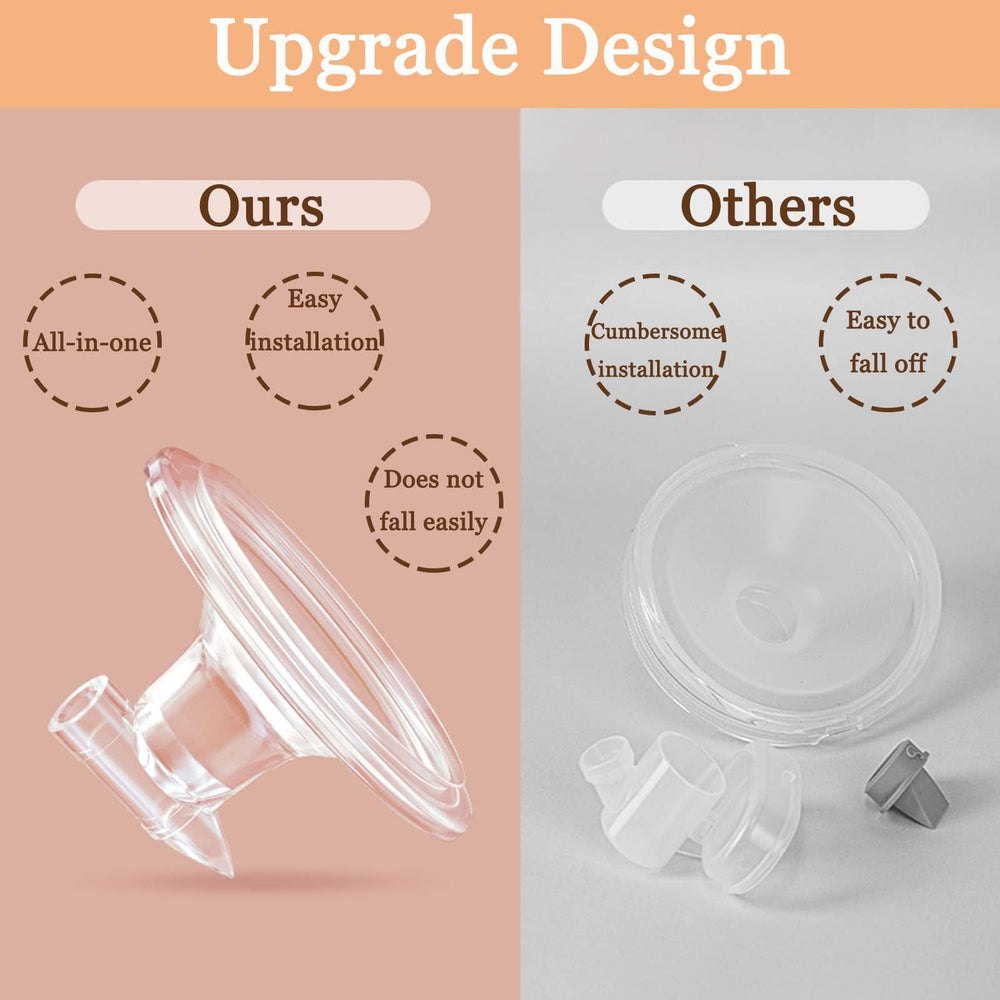 UNIKOO adaptor cover and silicone tube setup for pump compatibility