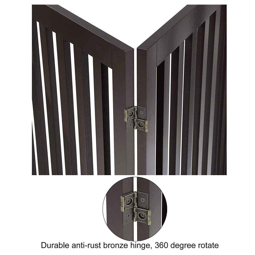 Unipaws rubber pads protect floors while gate keeps pets contained