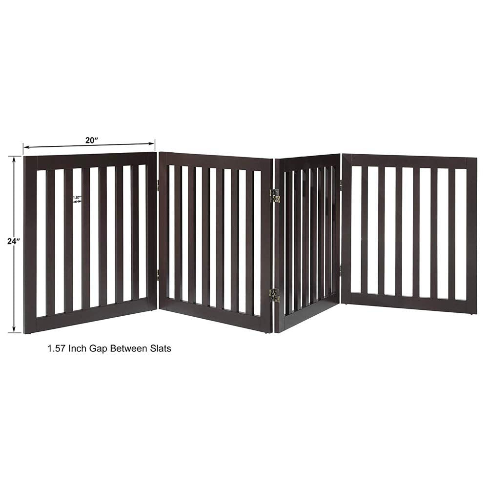 Unipaws gate installed on stairs demonstrates safe pet separation