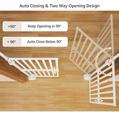Unipaws auto-close feature keeps doors secure after passing through.