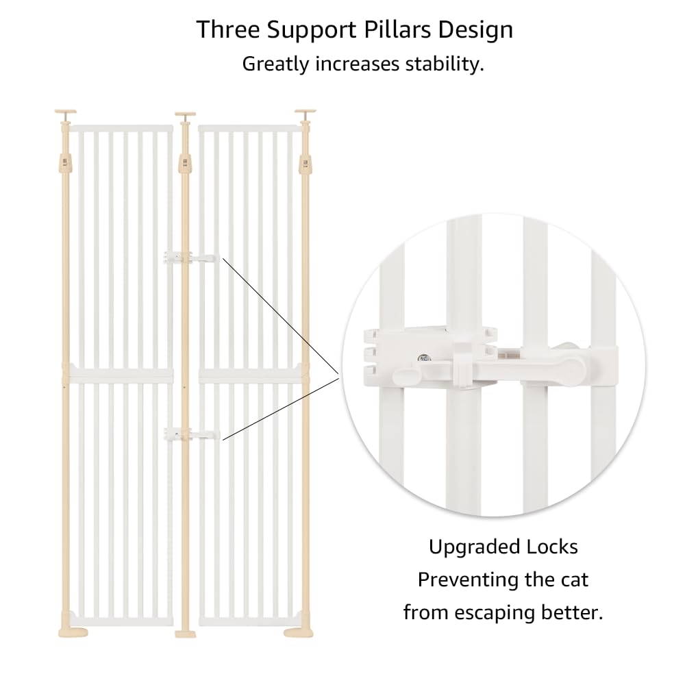 Unipaws one-handed operation allows door use from either side.