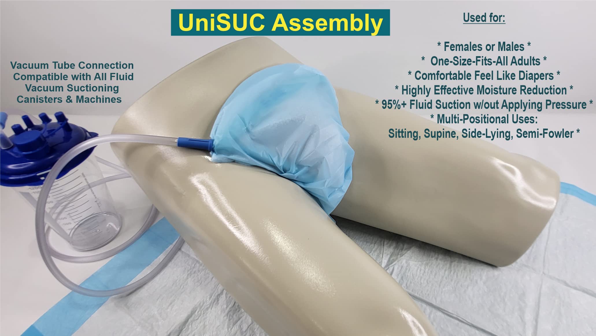 UniSUC unisex-fit liners designed for both male and female users