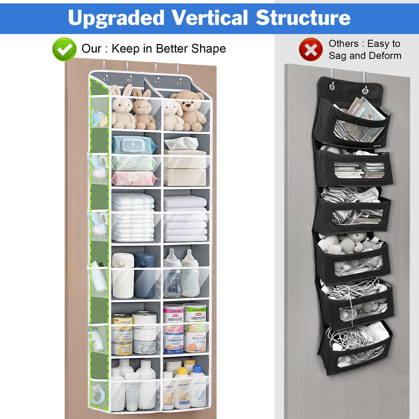 Univivi 50 lb load capacity close-up reflects dependable support for everyday items