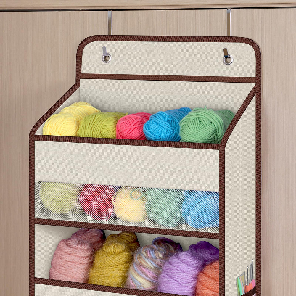Univivi beige storage for baby essentials neatly organized