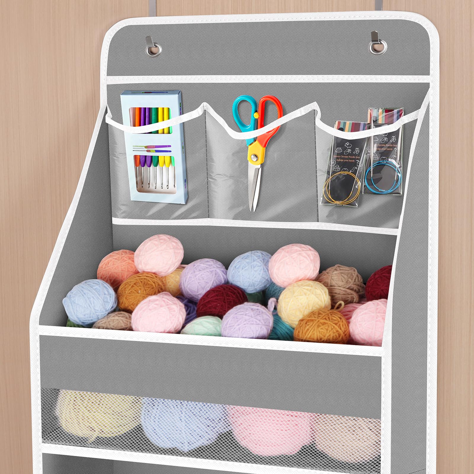 Univivi adjustable metal hooks simplify installation without tools