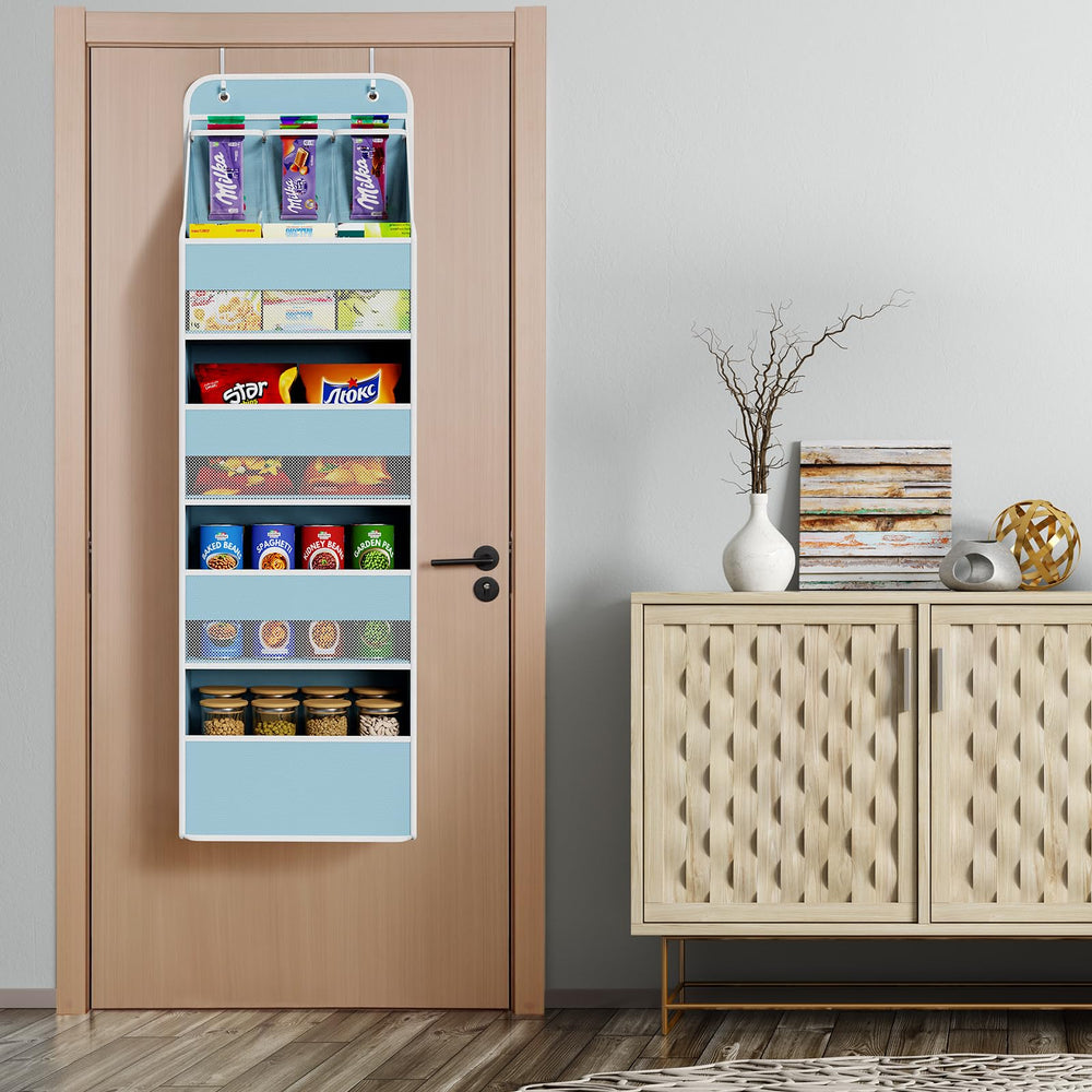 Univivi baby essentials storage blue showcases practical use in nurseries