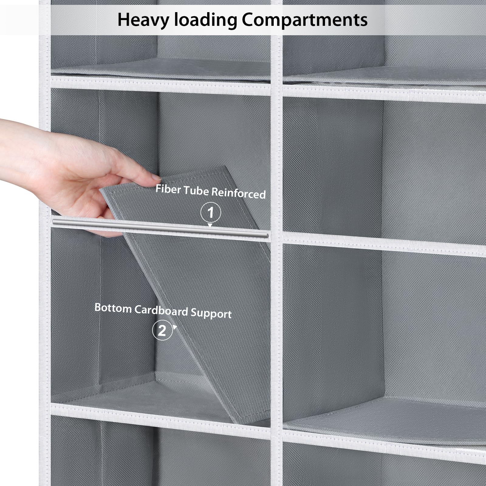 Univivi easy-install clip-on hooks demonstrate tool-free setup