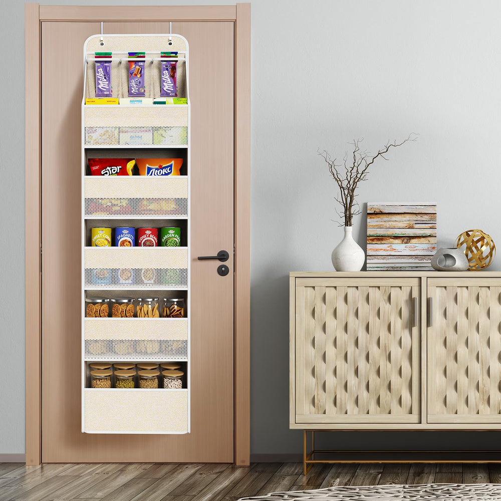 Univivi organizer offers versatile storage for cosmetics and baby items in a compact design.