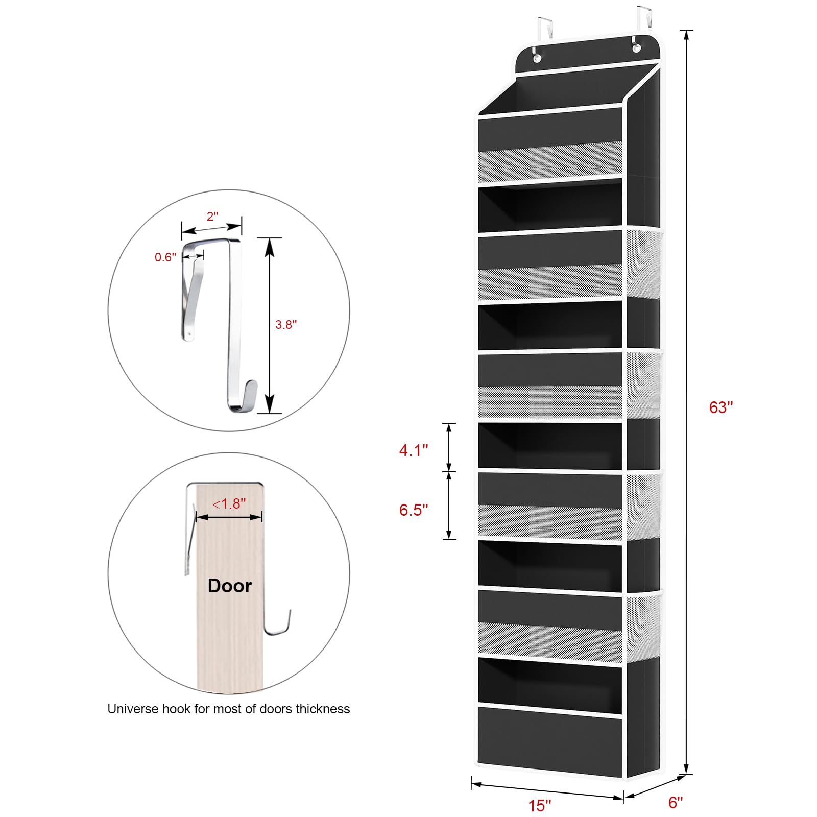 Univivi nursery storage keeps baby essentials neat and accessible