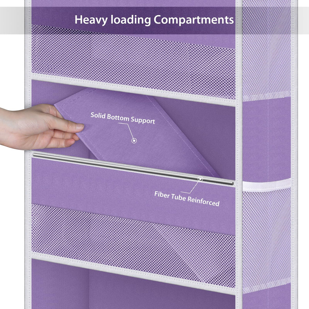 Univivi on-door installation demonstrating universal hooks fitting standard doors