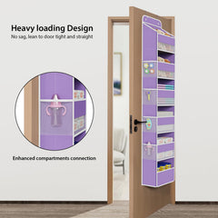 Univivi door organizer side view highlighting slim profile and door hanging setup