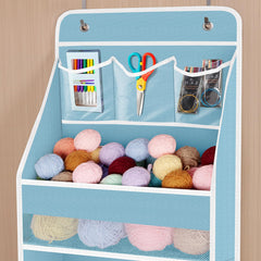 Univivi sturdy bottom support blue emphasizes weight-bearing compartments for baby supplies