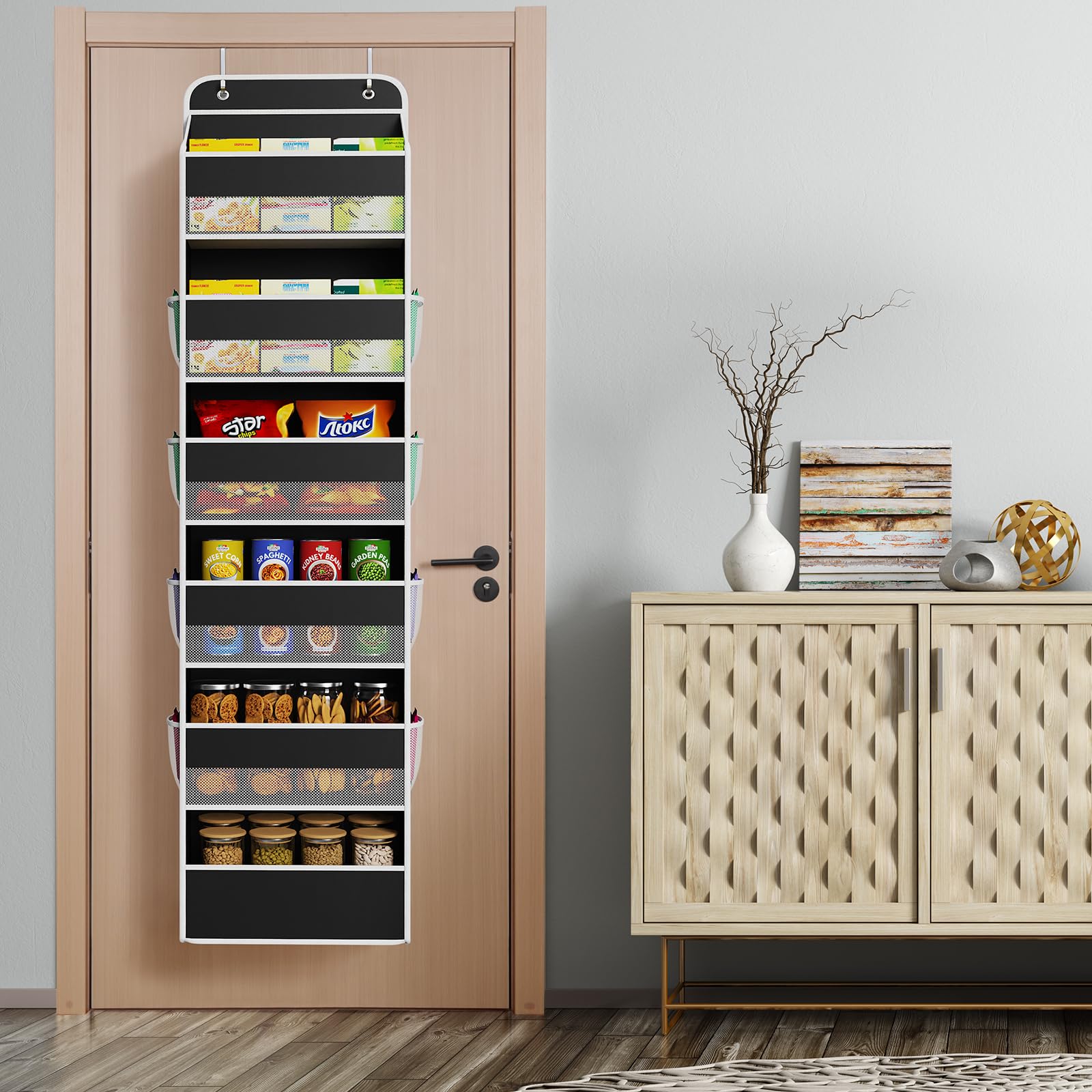 Univivi sturdy bottom supports and side frames resist sagging under load