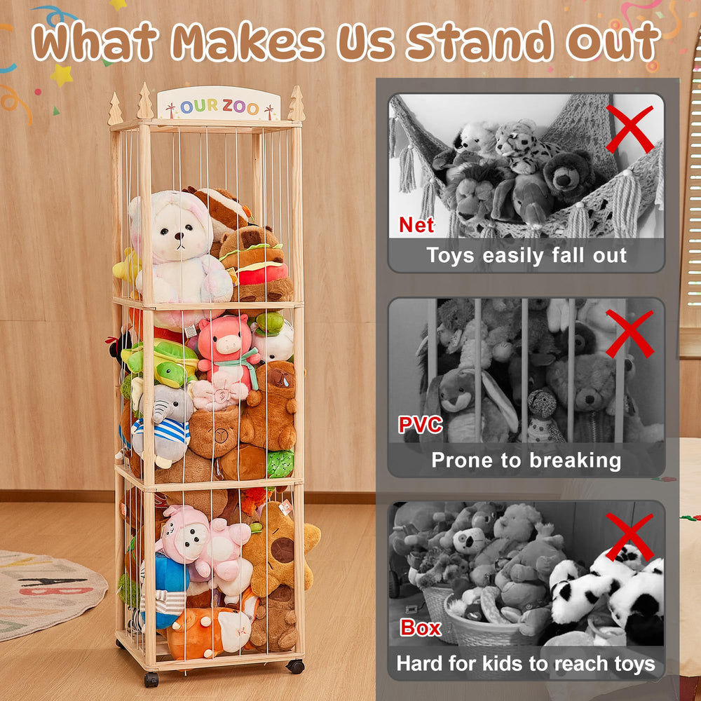unlumm four elastic-cord sides for easy access and secure storage
