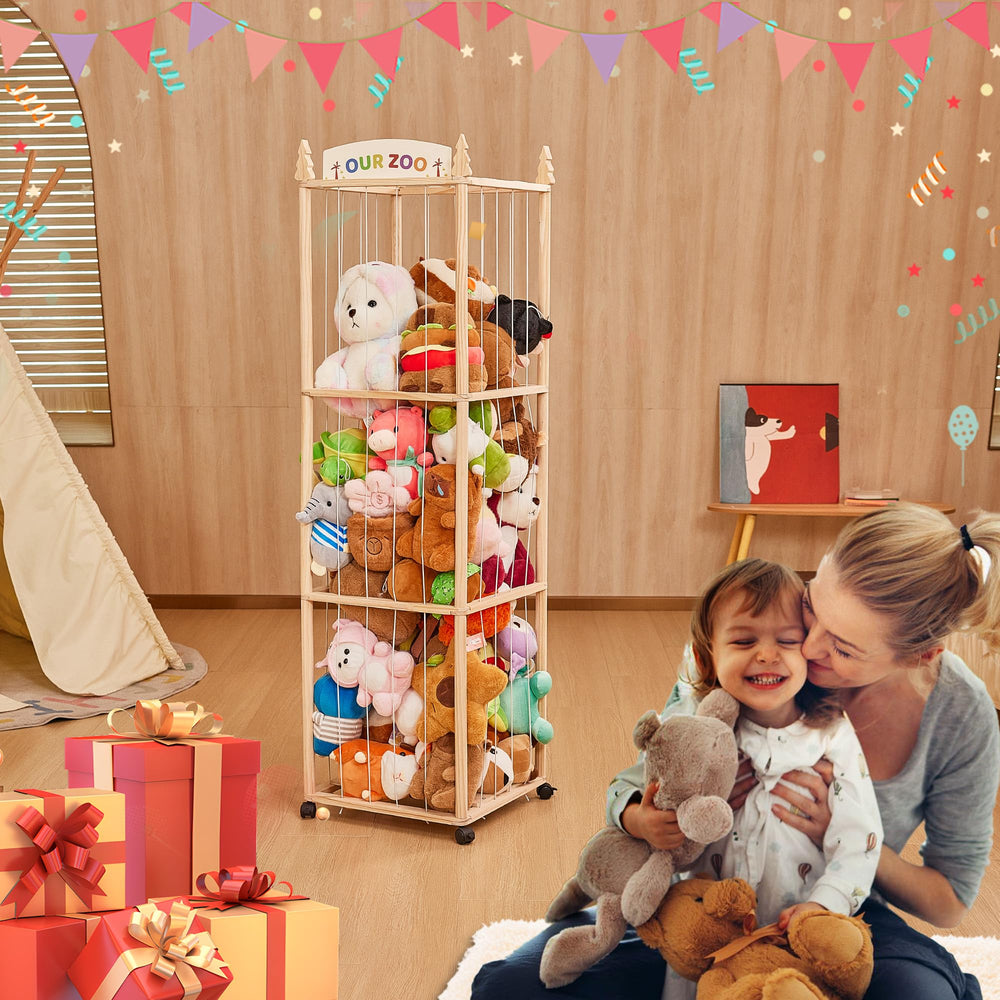 unlumm space-saving tower design fits neatly in small playrooms