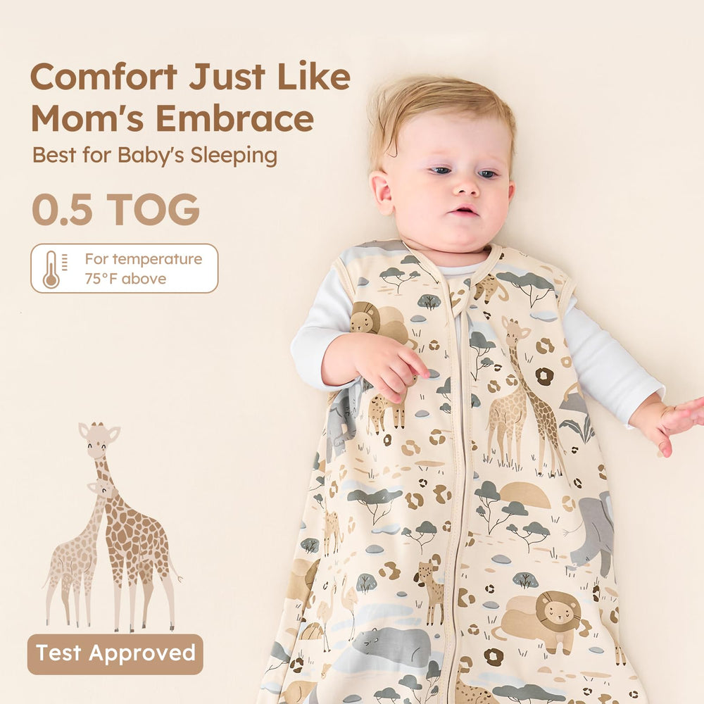 Unnivoll sleeveless design sleep sack reduces overheating