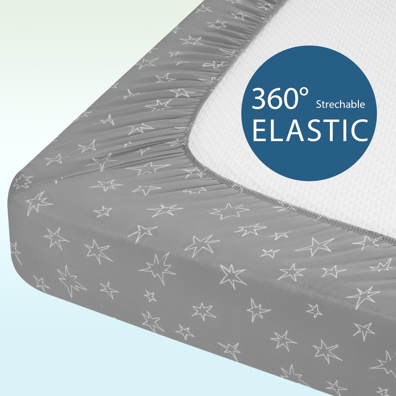 Unnivoll bassinet sheets pre-shrinking fabric — size stability after washing