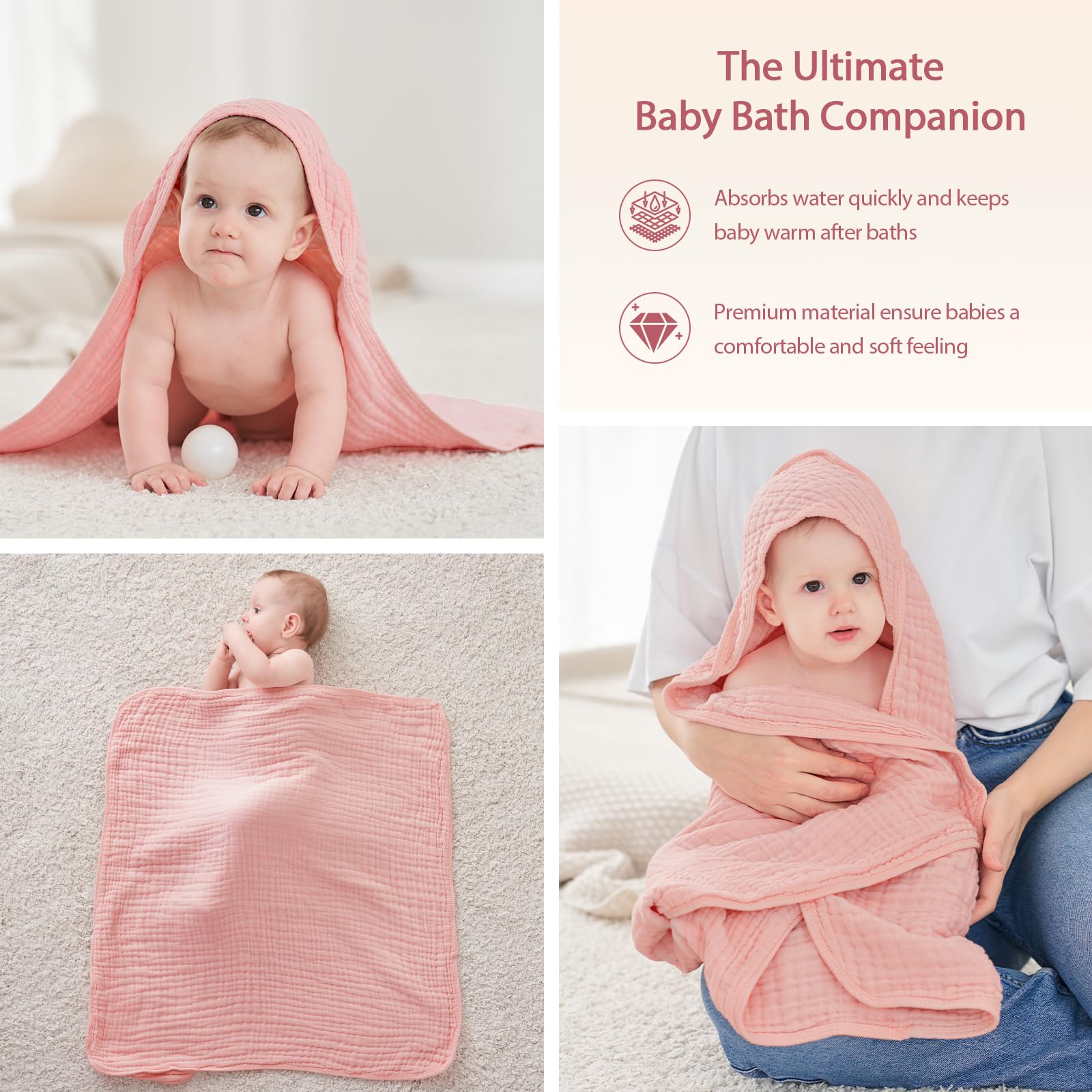 Unnivoll machine-washable towel stays soft after many washes