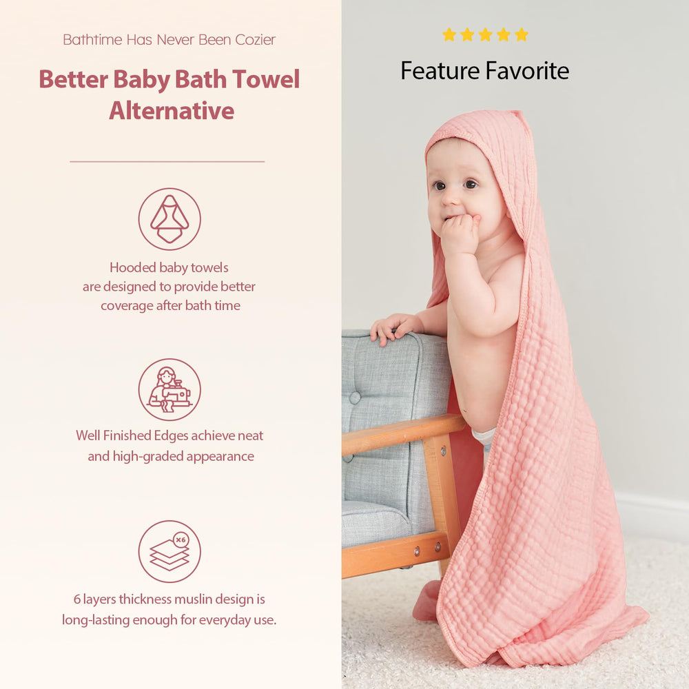 Unnivoll multi-use towel for swaddle, bath, or play